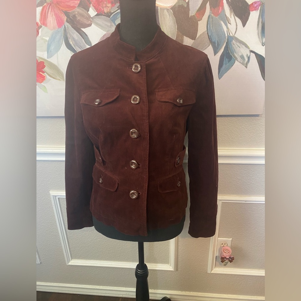 Ambition Women's Deep Redish Brown Jacket